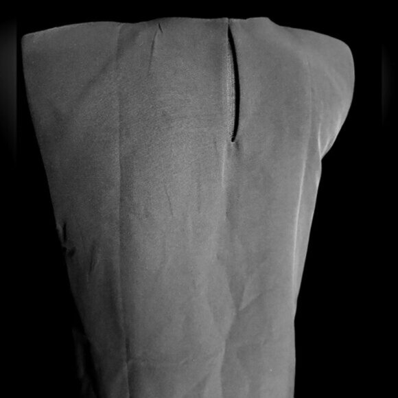 Classic Black Mini  Shift Dress Retro Zara NWT Sz M - Picture 7 of 10